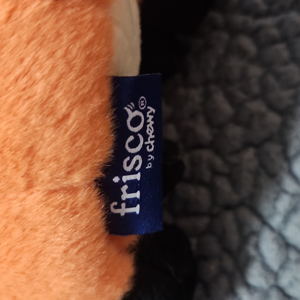 NWT Frisco By Chewy Camping Fox Plush Squeaky Dog Toy - Picture 3 of 5